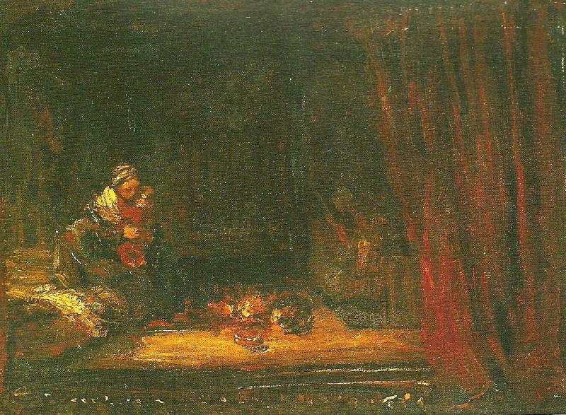 Ernst Josephson den heliga familjen, Spain oil painting art
